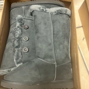 Gray Women's Winter Boots